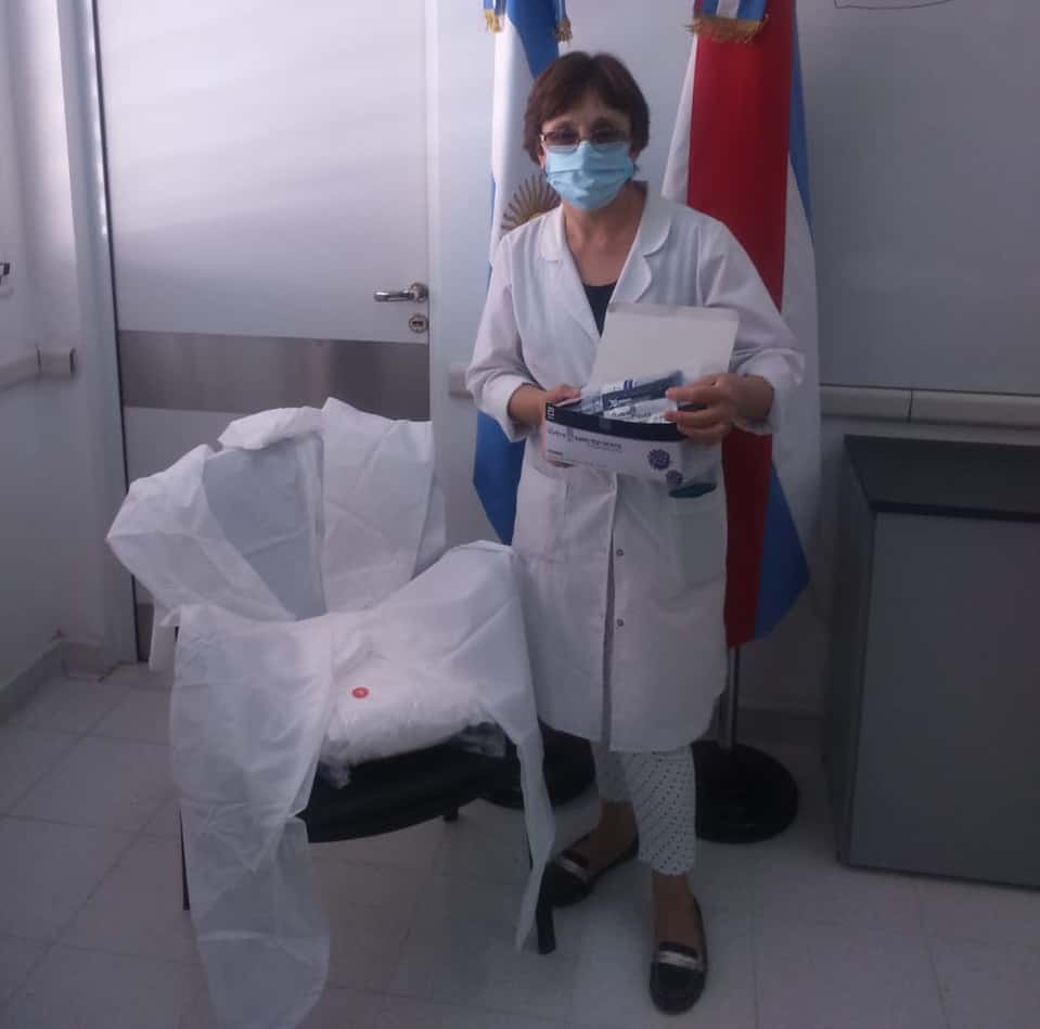 Donaron test  antígenos al  Hospital Centenario