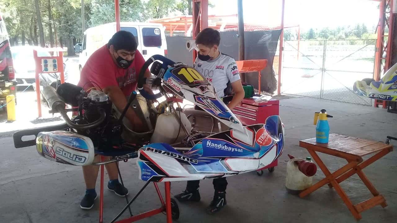 Karting: Nazareno López correrá por el “Kart Plus”