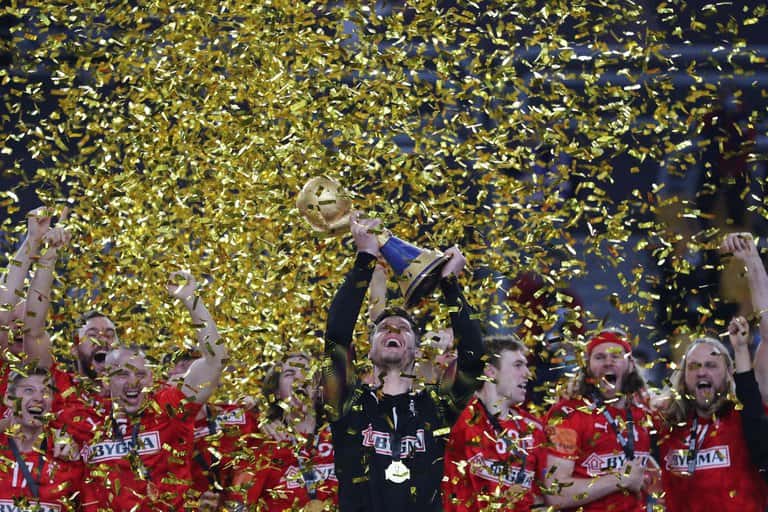 Handball: Dinamarca se consagró bicampeón con el ajustado triunfo ante Suecia