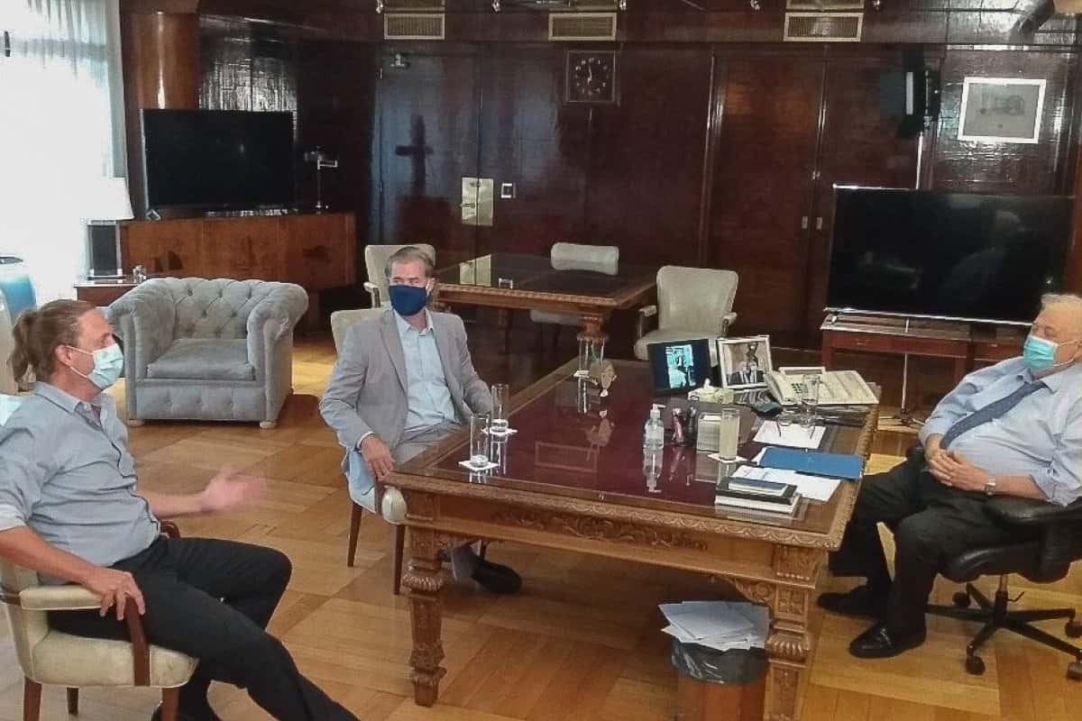 Piaggio se reunió con el ministro de Salud de la Nación
