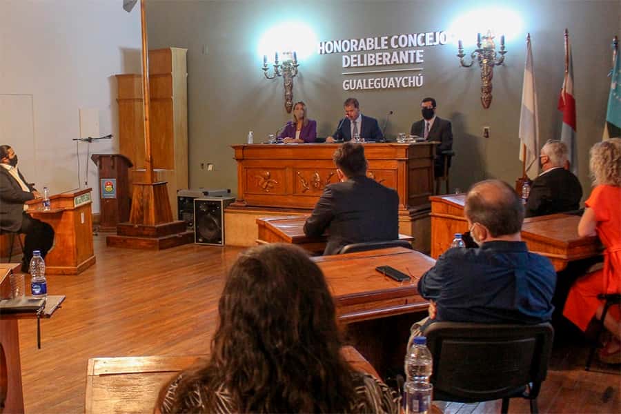 Piaggio inauguró un nuevo período  de sesiones ordinarias del Concejo