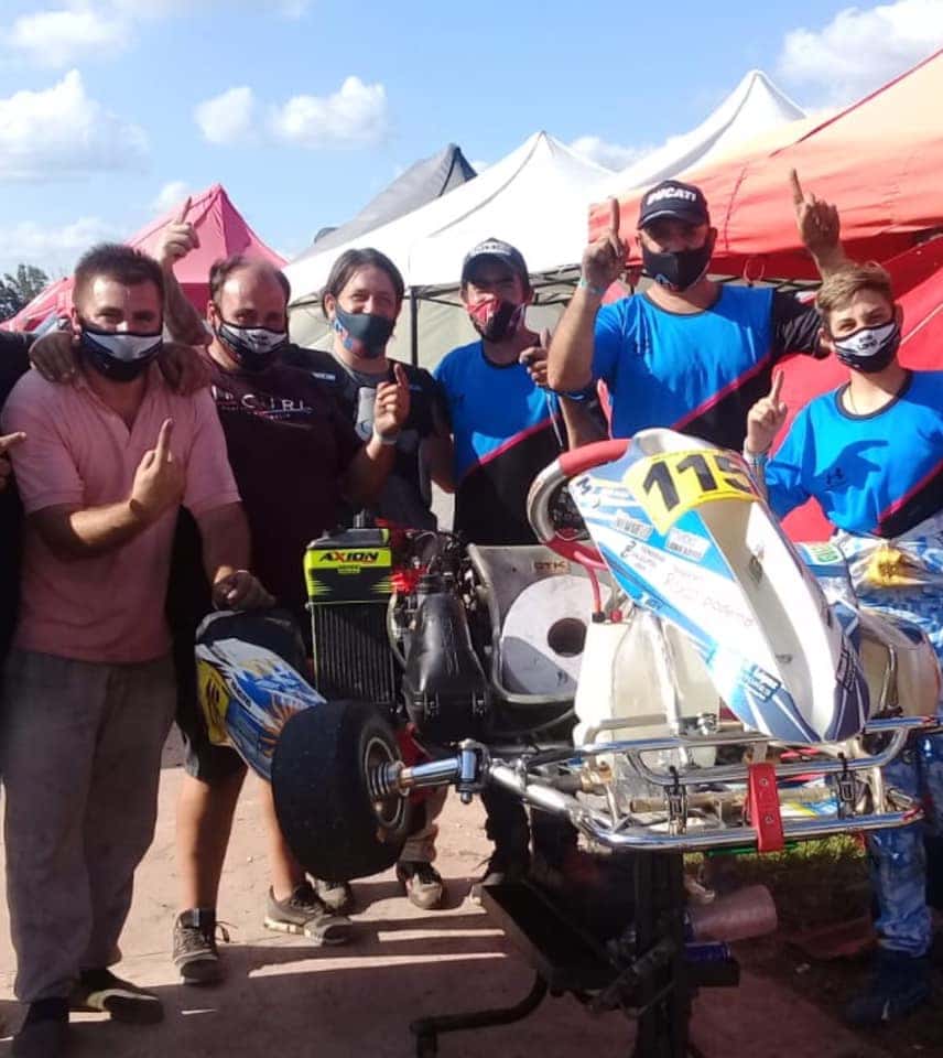 Karting: López festejó en Sunchales por el Grand National