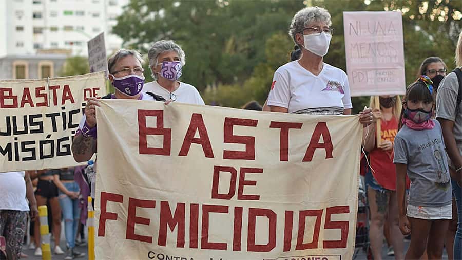 Hubo 70 femicidios en la Argentina  durante el primer trimestre del año