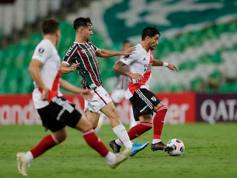 River empató con Fluminense  en Brasil en su debut en la Copa 