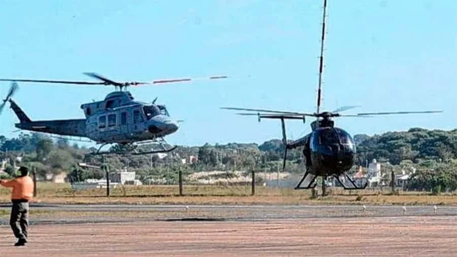 Adiestramiento aéreo-militar en Paraná, Mazaruca y Rosario