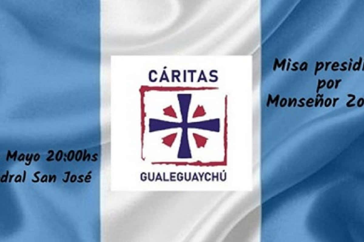 Cáritas: la Diócesis lanza hoy la Colecta Anual desde Gualeguaychú
