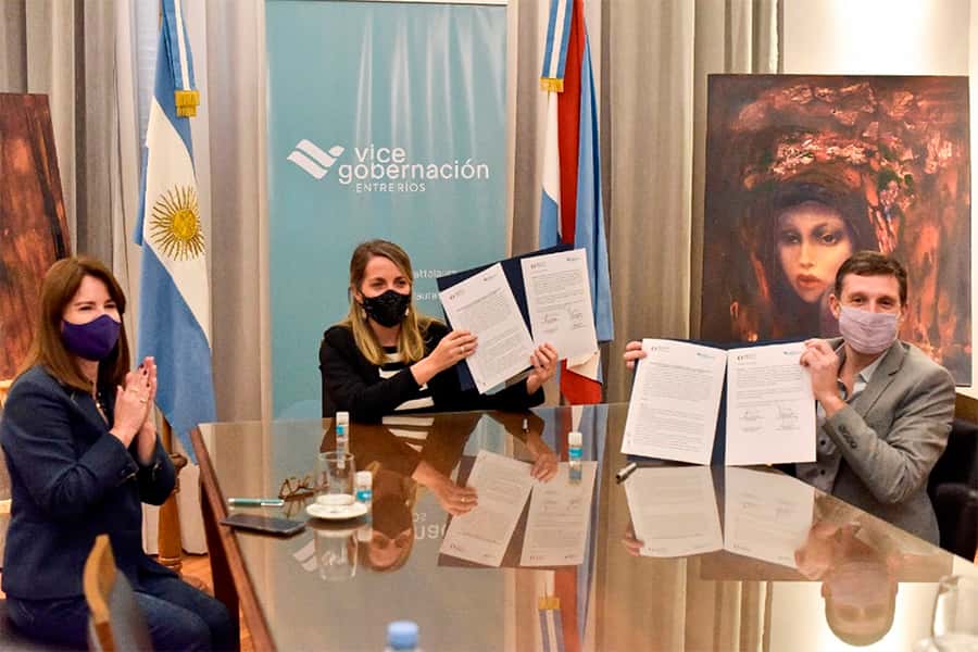 La Vicegobernación y la Uader firmaron  un convenio de colaboración en género