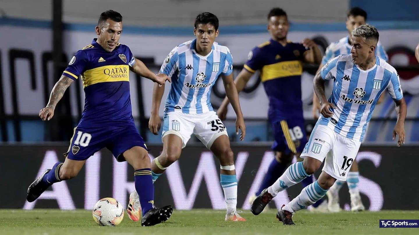 Boca Juniors y Racing Club se enfrentan por un lugar en la final de la Copa Liga Profesional