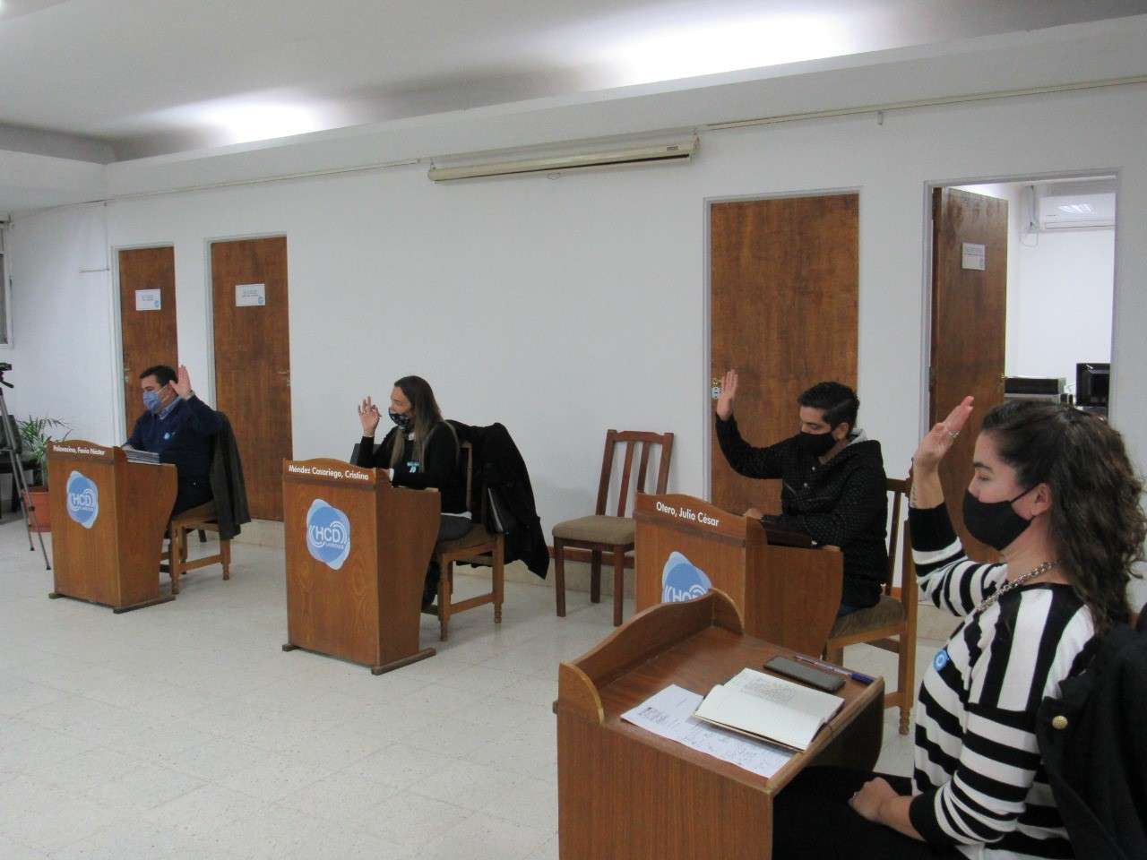 Nueva sesión realizó el Concejo Deliberante de Larroque
