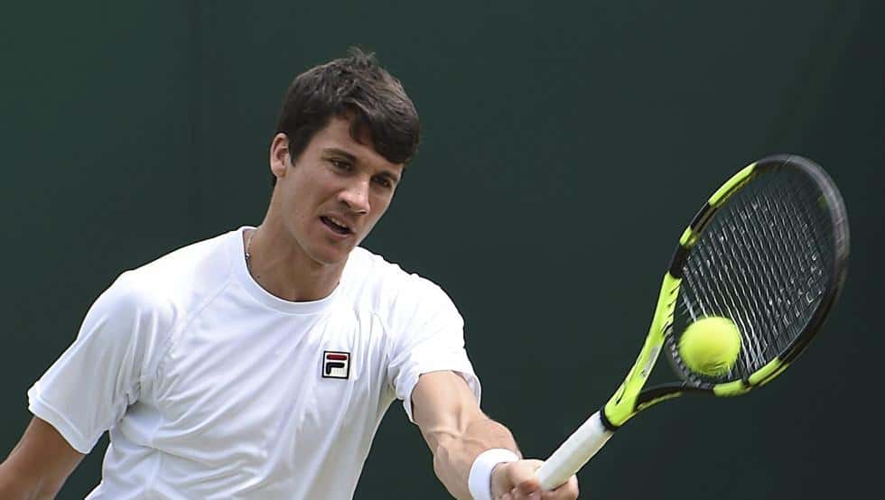 Bagnis se despidió rápidamente en Wimbledon al caer ante serbio Kecmanovic