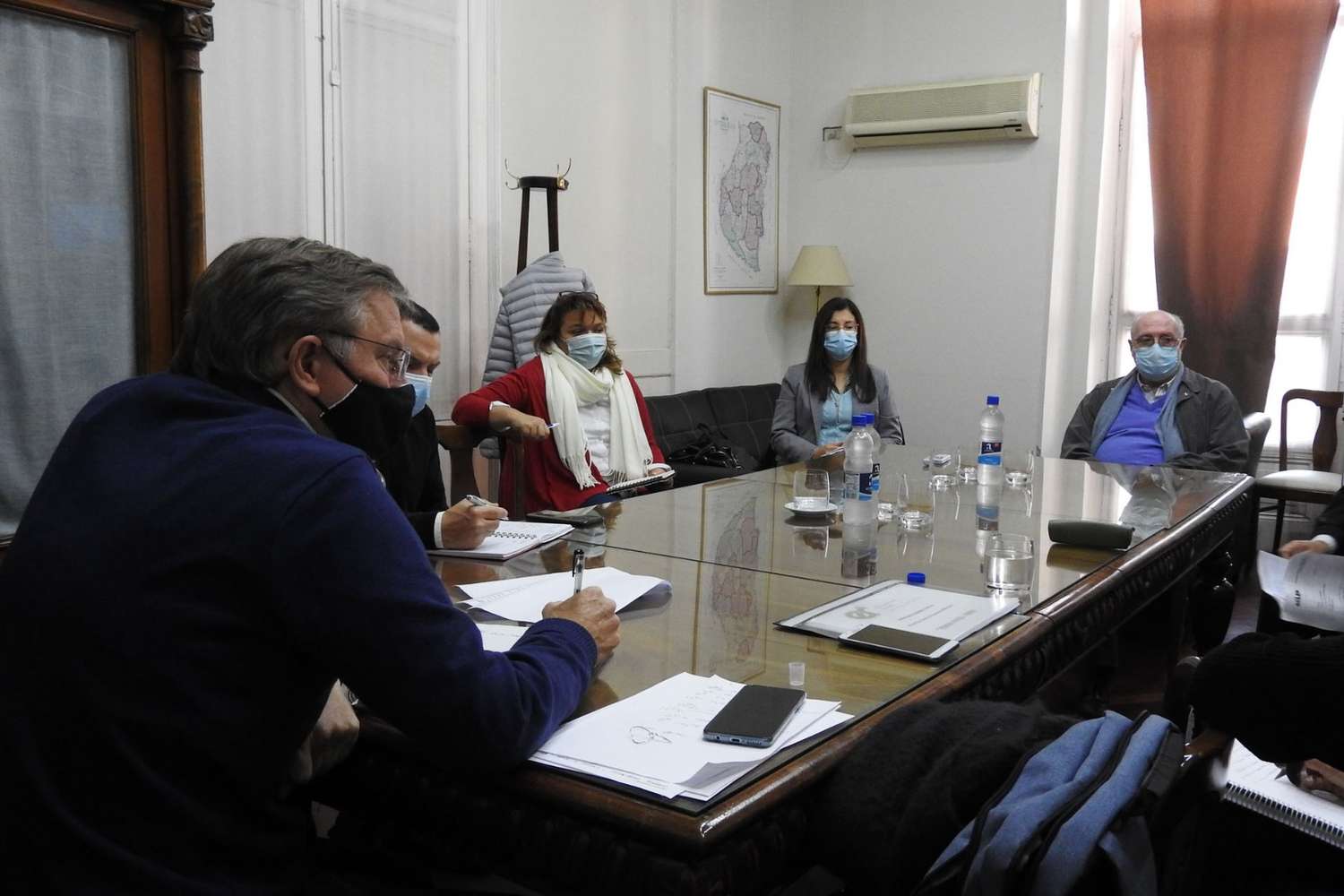 El Gobierno provincial asiste a instituciones privadas de salud afectadas por la pandemia