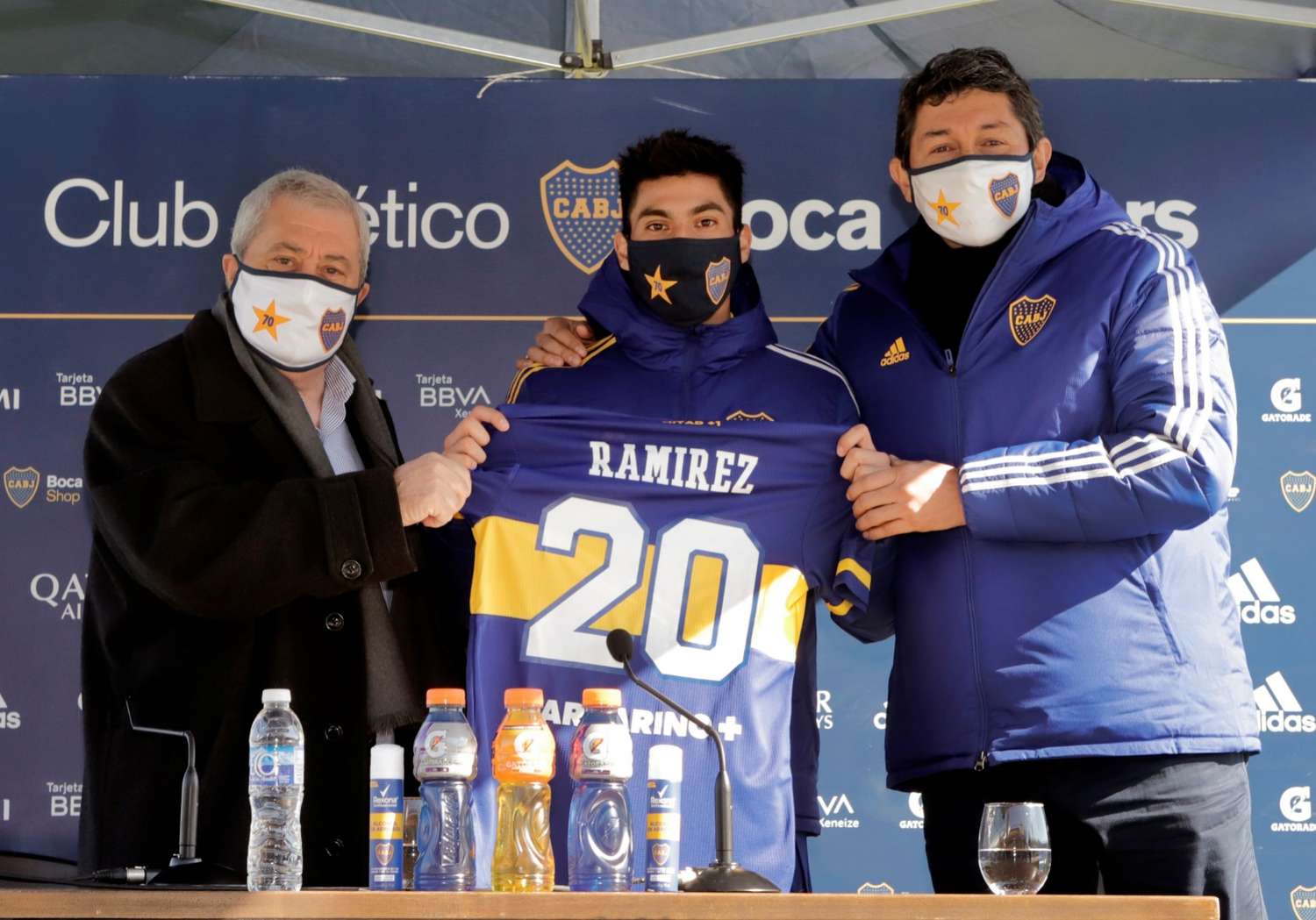 "A cualquier jugador le gustaría estar en Boca", dijo Juan Ramírez