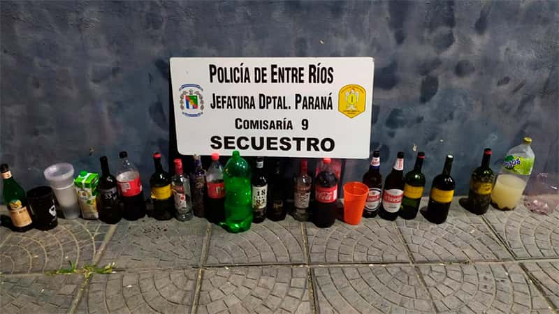 Paraná: desactivaron otra fiesta clandestina