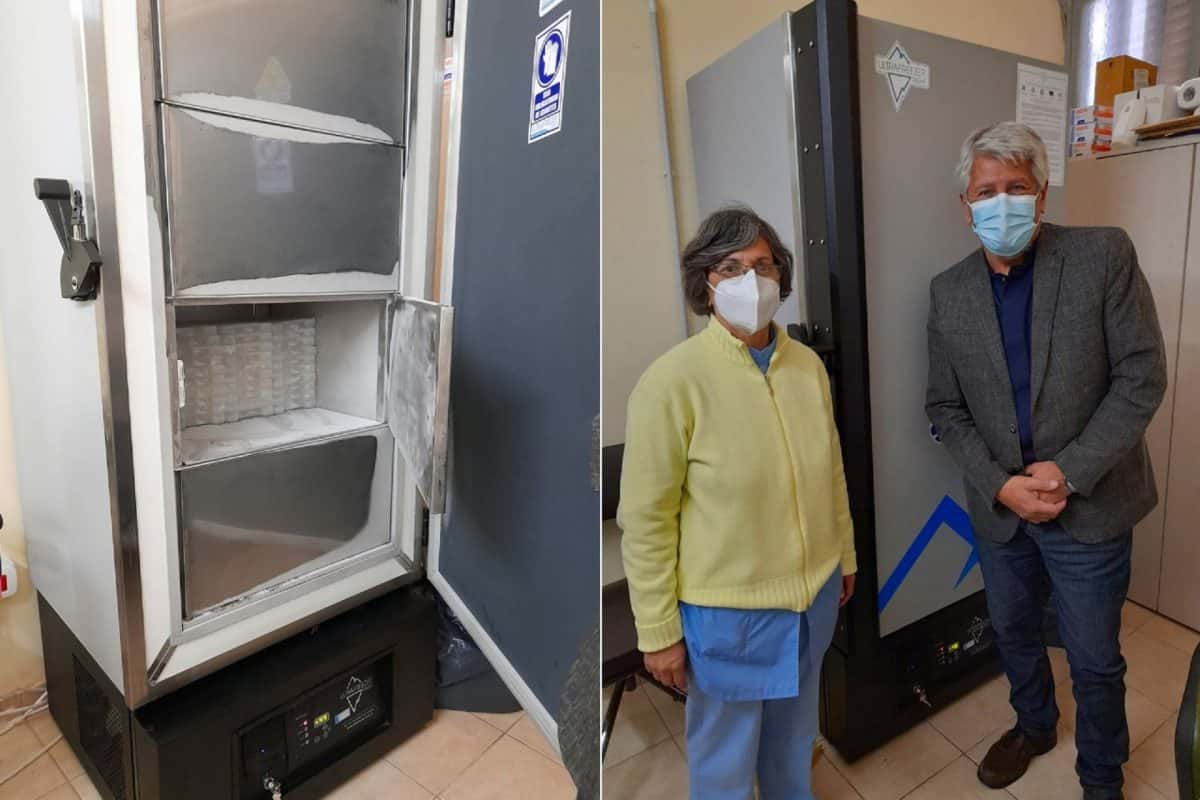 El Hospital Centenario   recibió un ultrafreezer y puso en  funcionamiento el tomógrafo