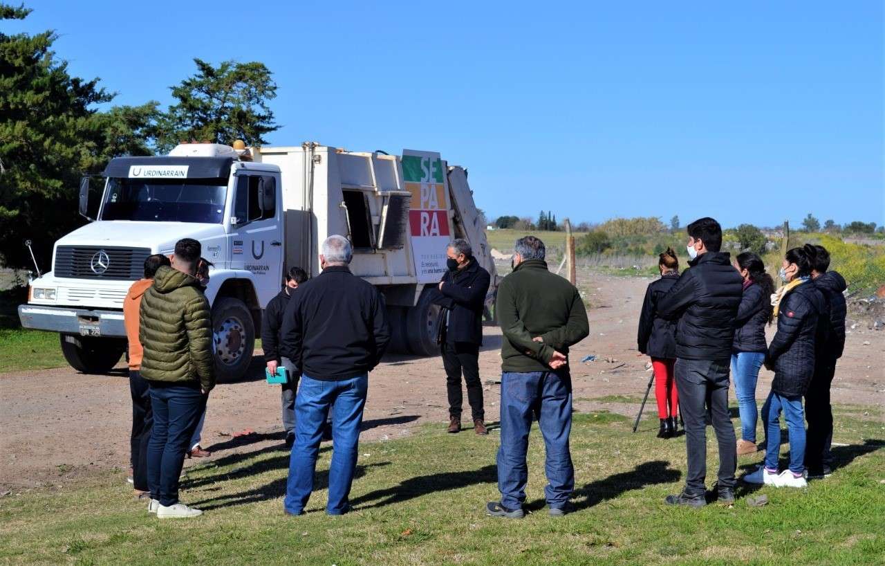 Municipios de la región visitaron la planta de residuos de Urdinarrain