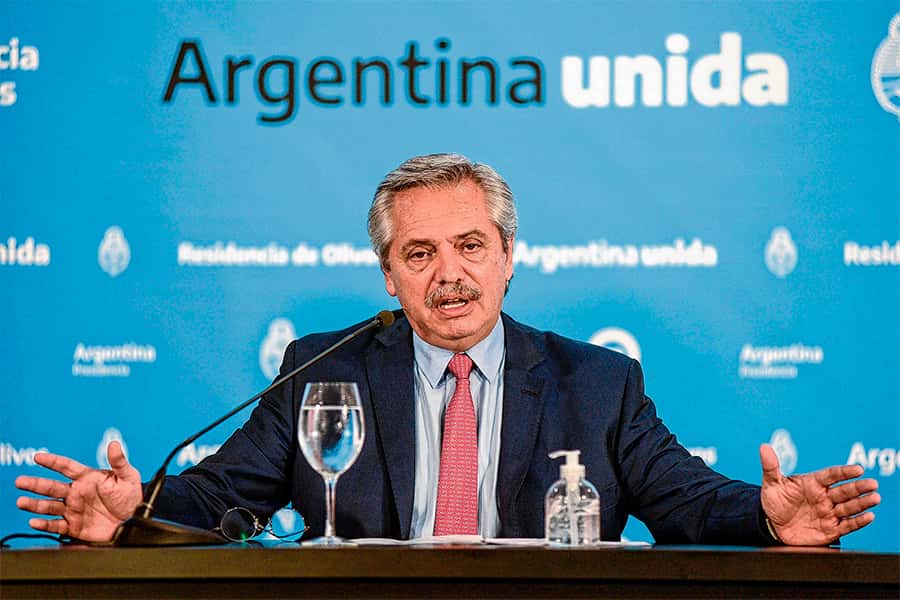 Fernández: “No voy a firmar con el  FMI algo que dañe a los argentinos”