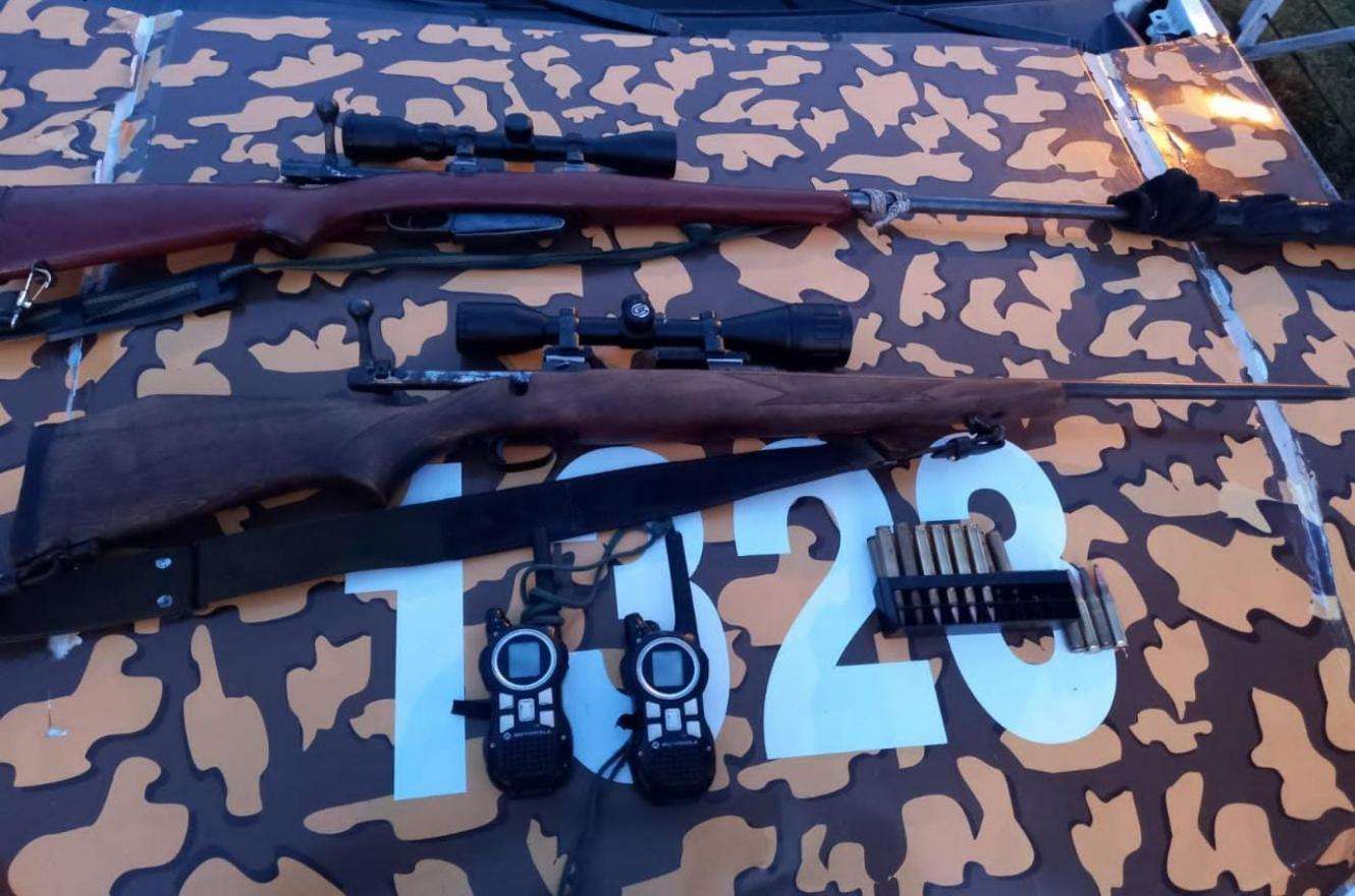Personal de la Policía Rural secuestró dos fusiles ilegales