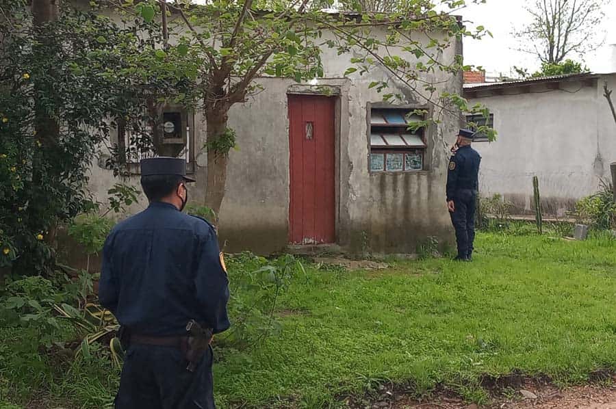 Barrio Médanos: La Policía desalojó a una pareja que había usurpado una vivienda