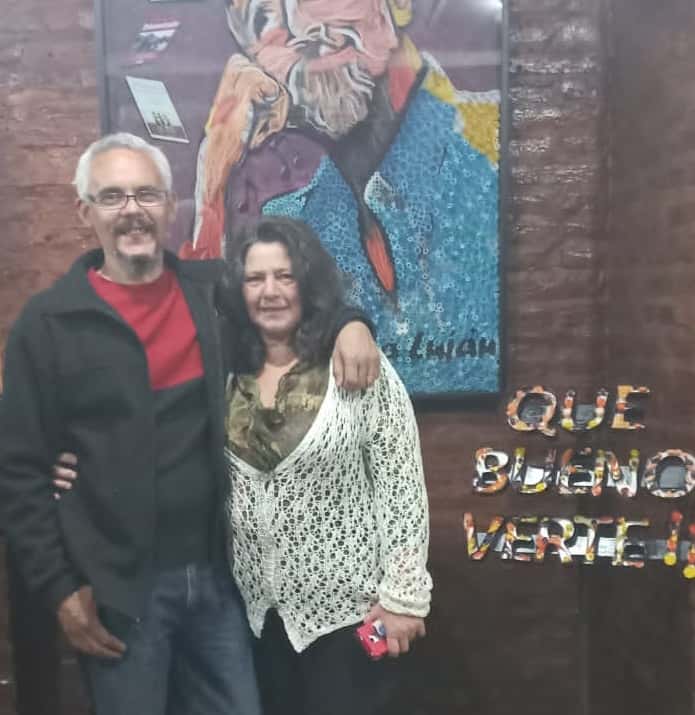 Daniela Pavón y Gustavo Van Zandweghe:  autores del retrato de Luis María Luján