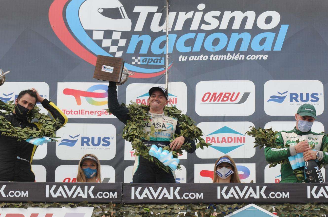 Turismo Nacional: Werner terminó   tercero en un final accidentado