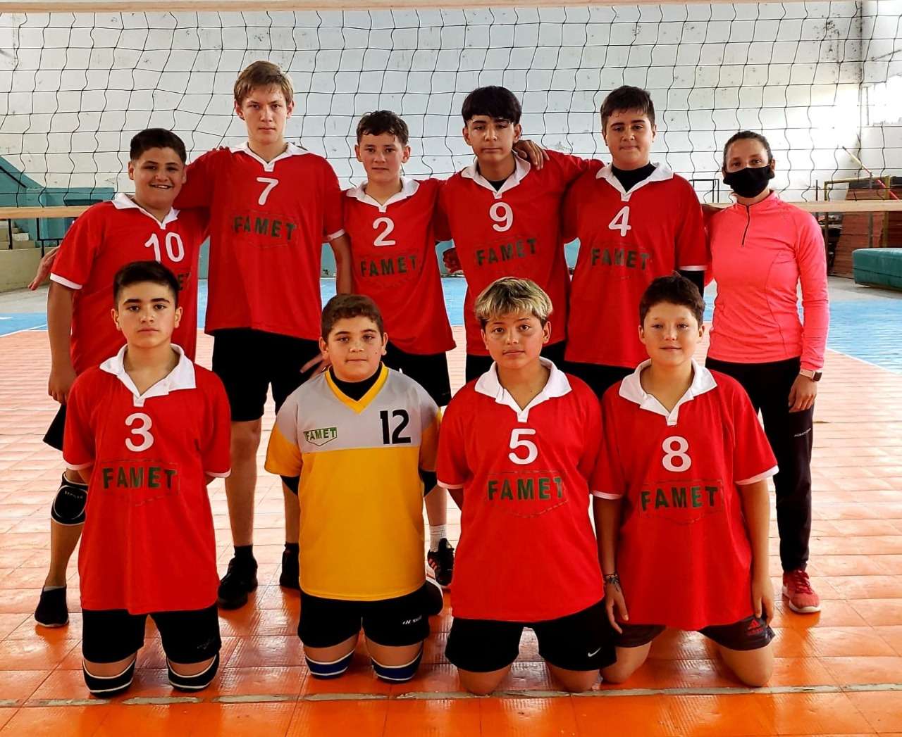 Vóleibol:  Central Larroque fue cuarto en  la final de la Liga Provincial Sub 14