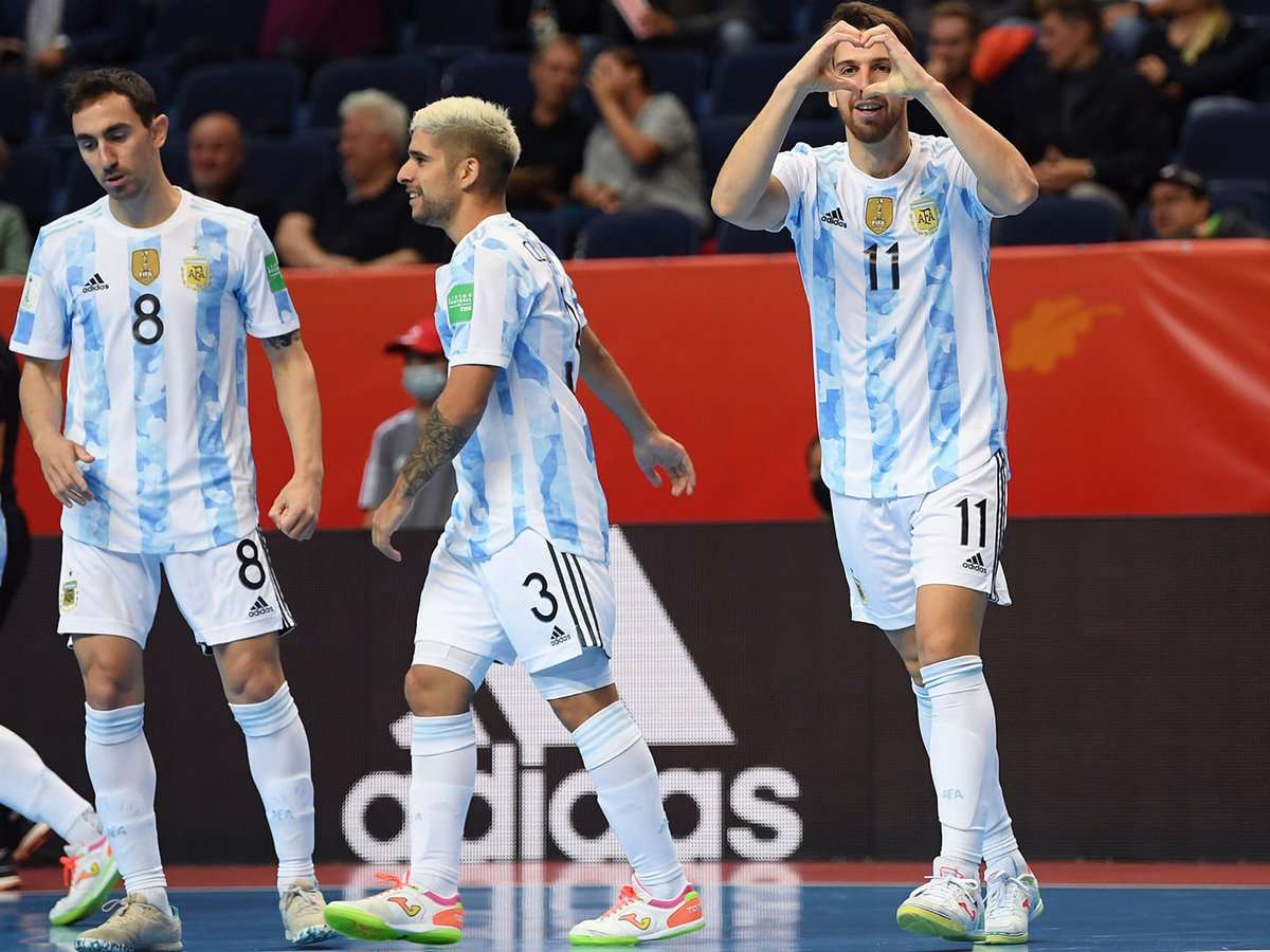 El seleccionado argentino de futsal enfrentará a Portugal en la final del Mundial de Lituania