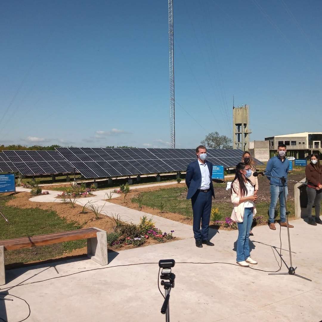 Entró oficialmente en funcionamiento  el parque solar más grande de la provincia 