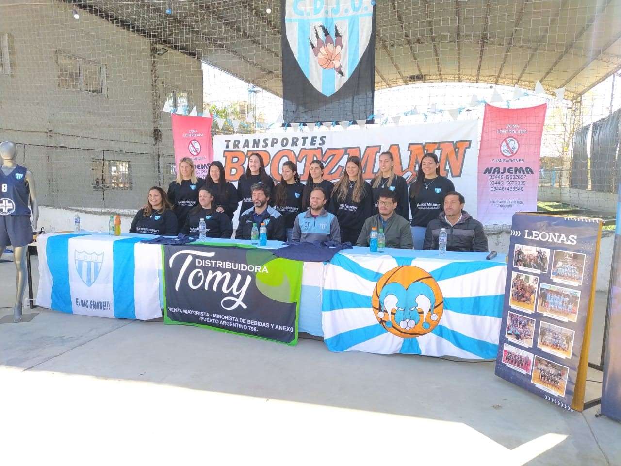 Básquet: Juventud hizo la presentación oficial del plantel que jugará la Liga Provincial de Mayores