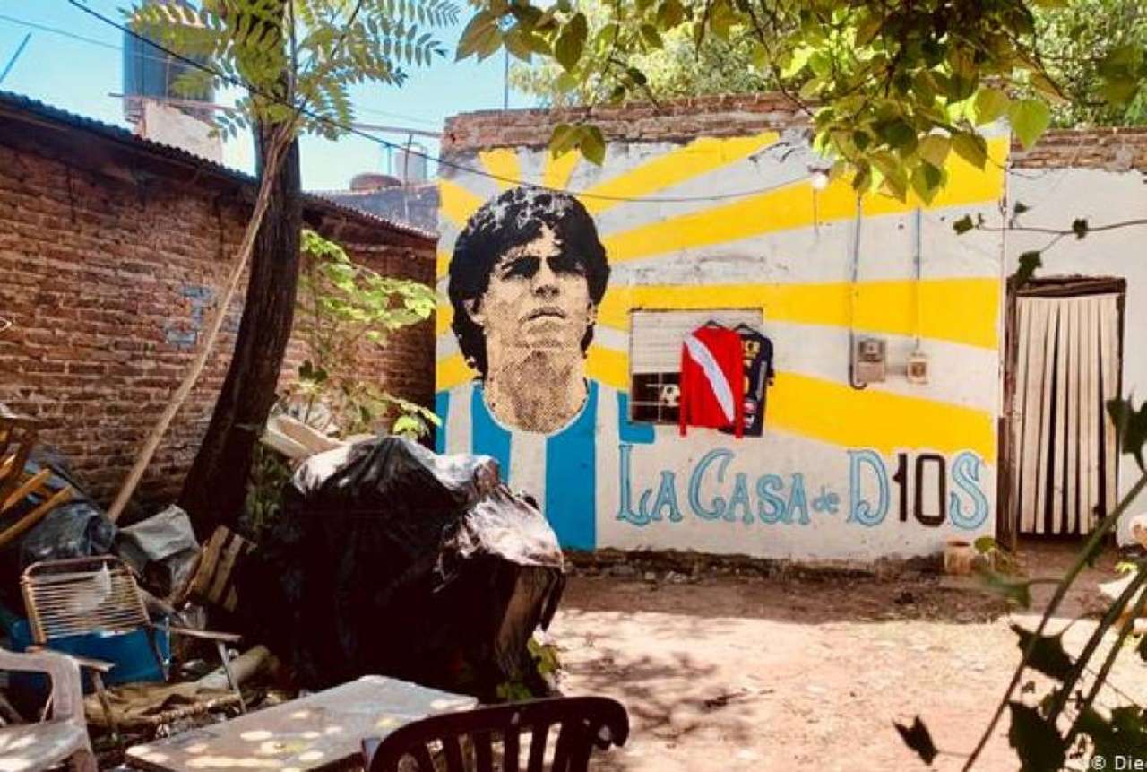 La casa de Maradona de Villa Fiorito fue declarada lugar histórico nacional
