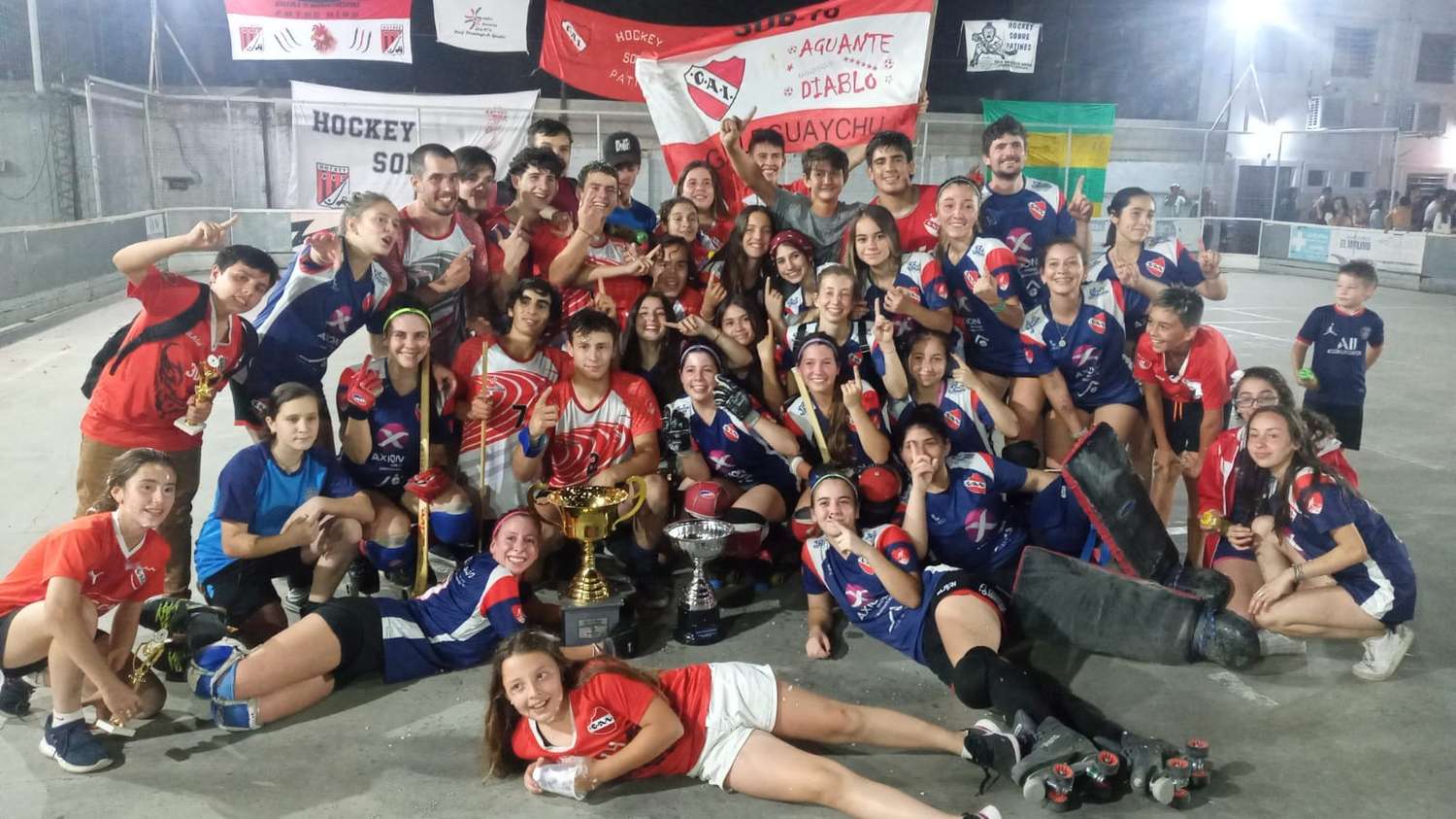 Hockey sobre patines: Independiente tuvo festejo doble en la Copa Gualeguaychú