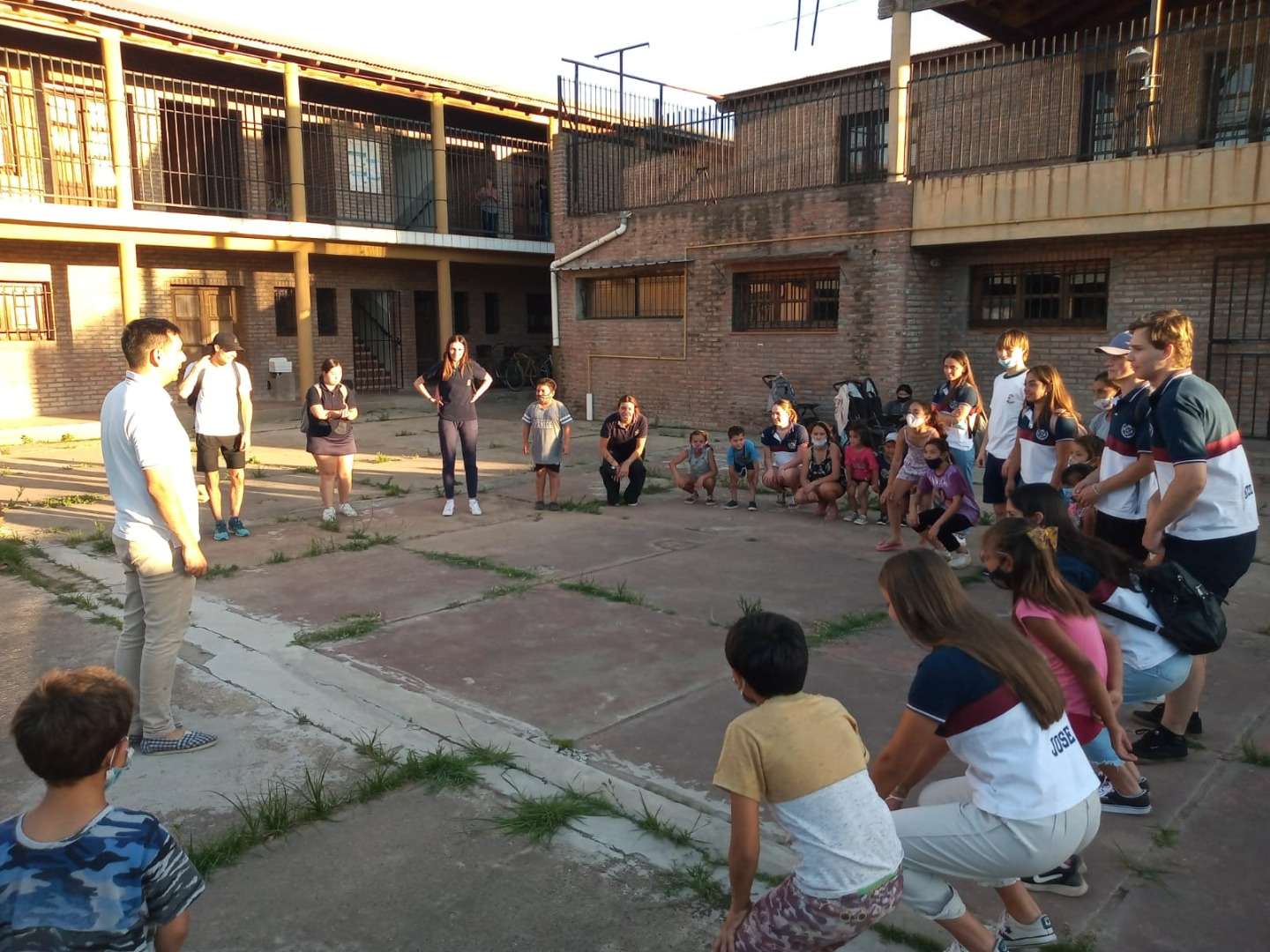 Cáritas Catedral concluyó las actividades  educativas en el barrio La Cuchilla
