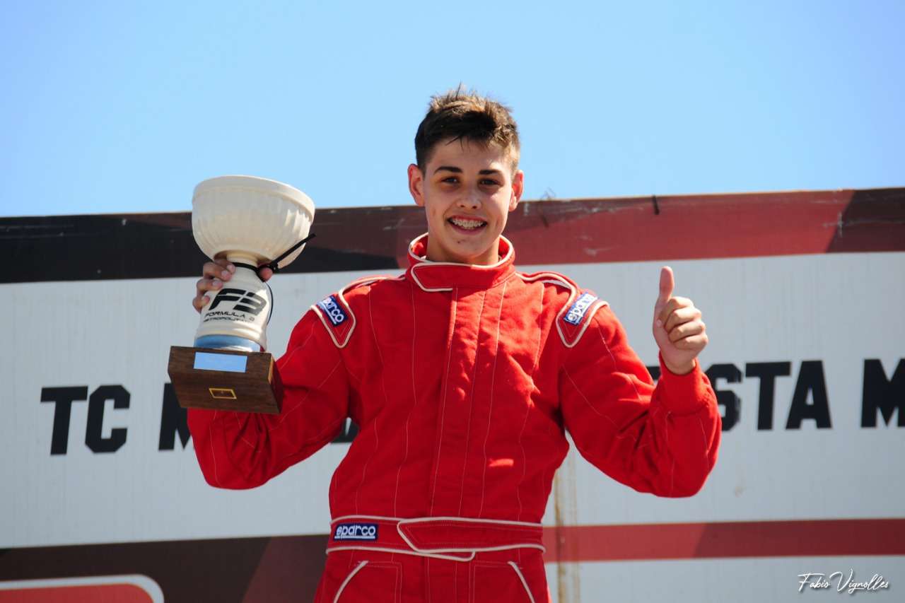 Nazareno López debutó en la F3