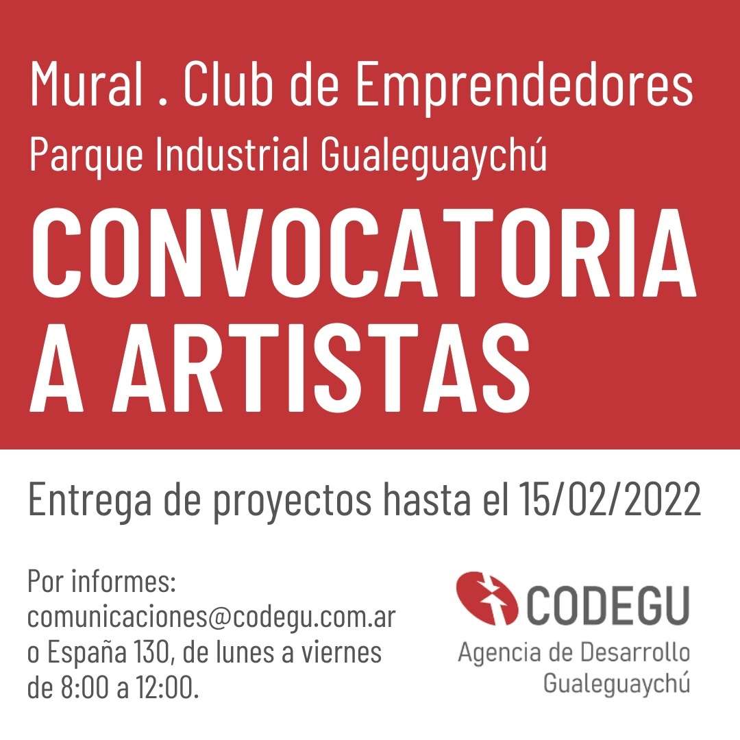 La Codegu convoca  para la  realización de  un mural artístico en  el parque industrial