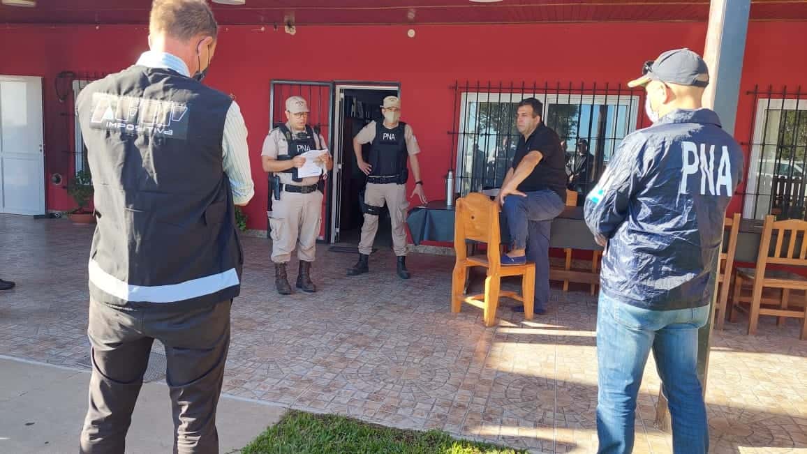 Prefectura y AFIP realizaron  allanamientos por lavado de  activos en Gualeguaychú