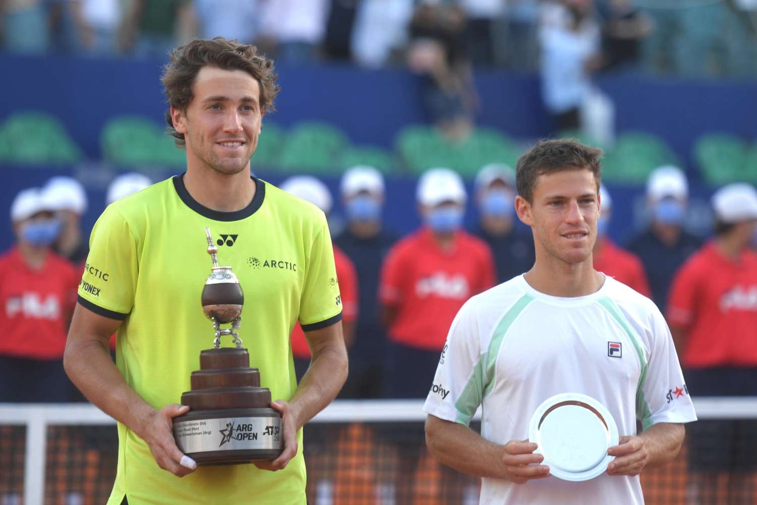 Tenis: Schwartzman cae en la final del Argentina  Open ante el noruego Casper Ruud