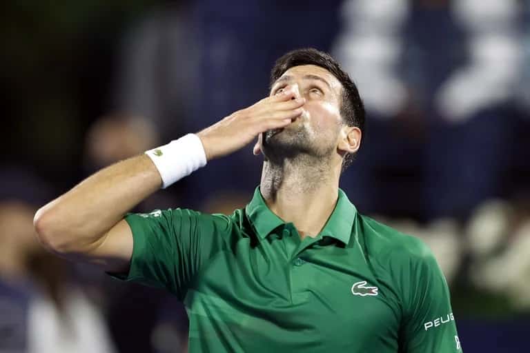 Djokovic sumó su segundo   triunfo consecutivo en Dubai