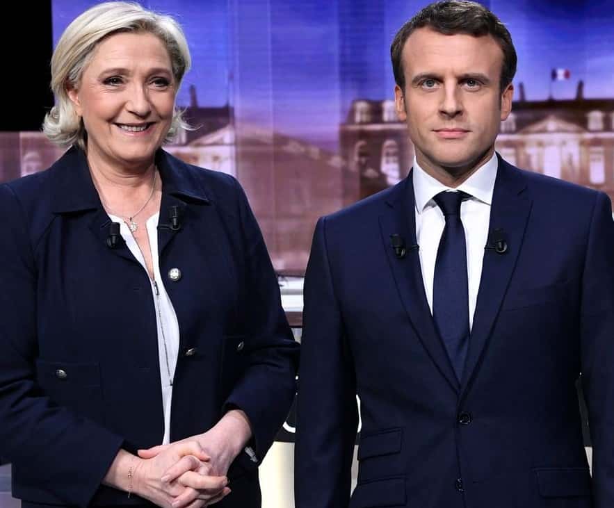 Francia define entre Macron y Le Pen en un balotaje 
