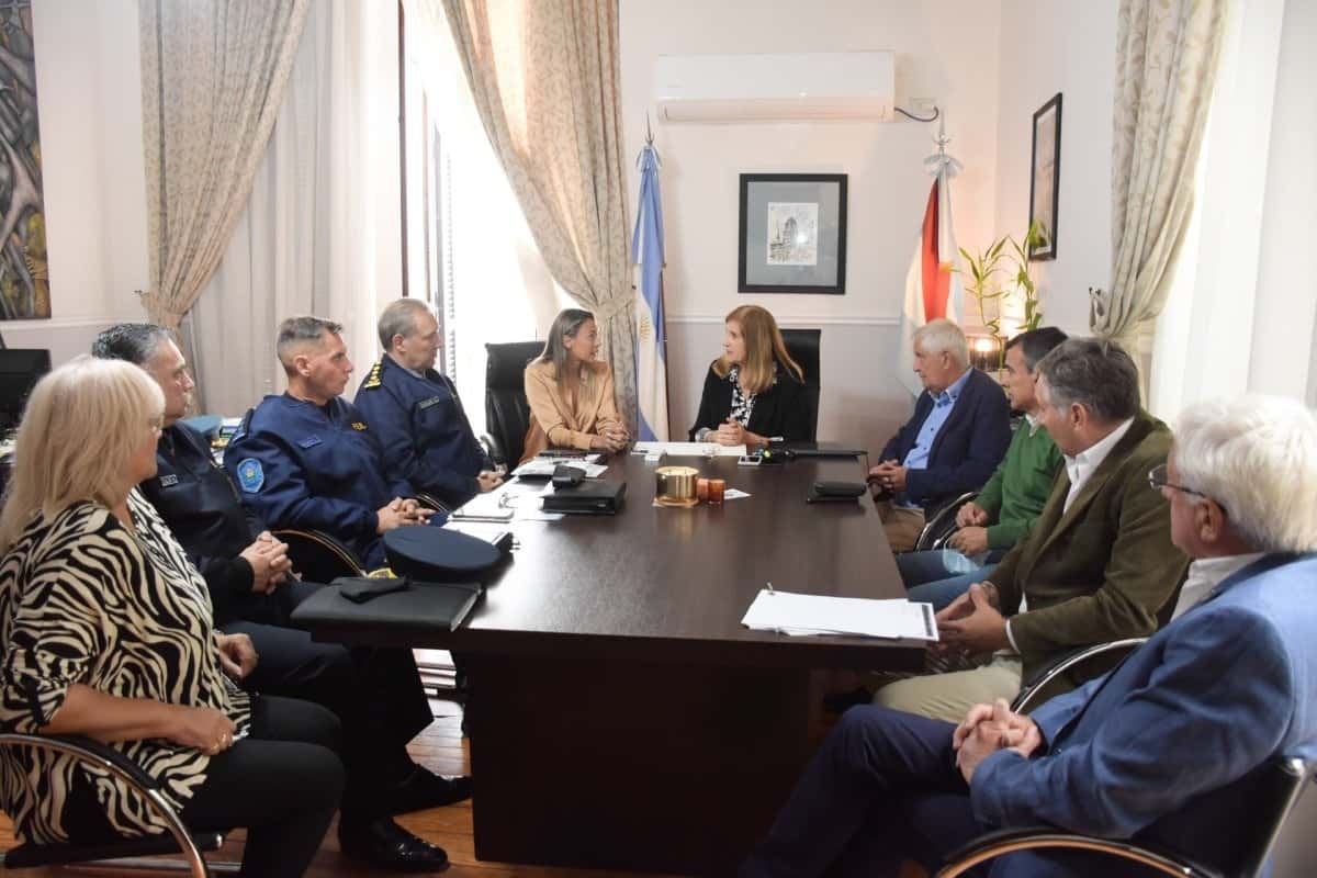 Rosario Romero recibió al Consejo de Seguridad de Gualeguaychú