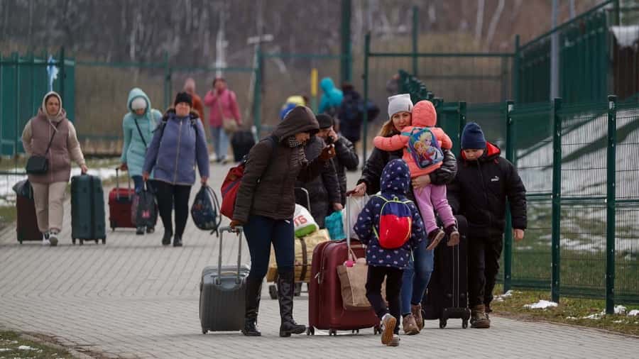 Más de 6 millones de personas huyeron de Ucrania desde el inicio de la invasión
