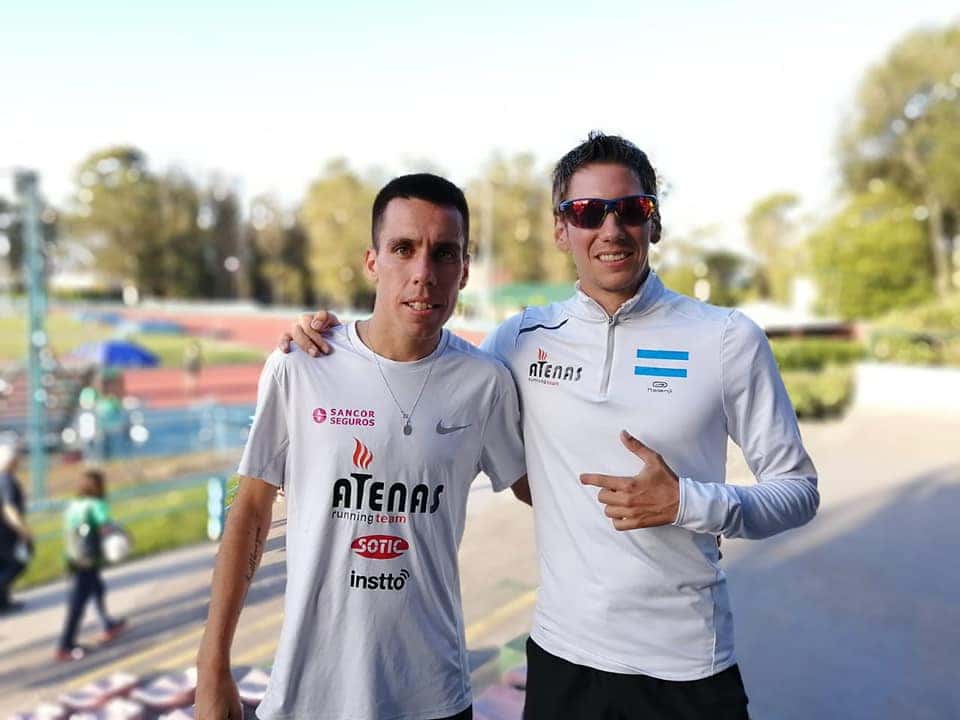 Florio y el entrerriano Molina ganaron medallas de bronce en 100 metros y 3.000 con obstáculos