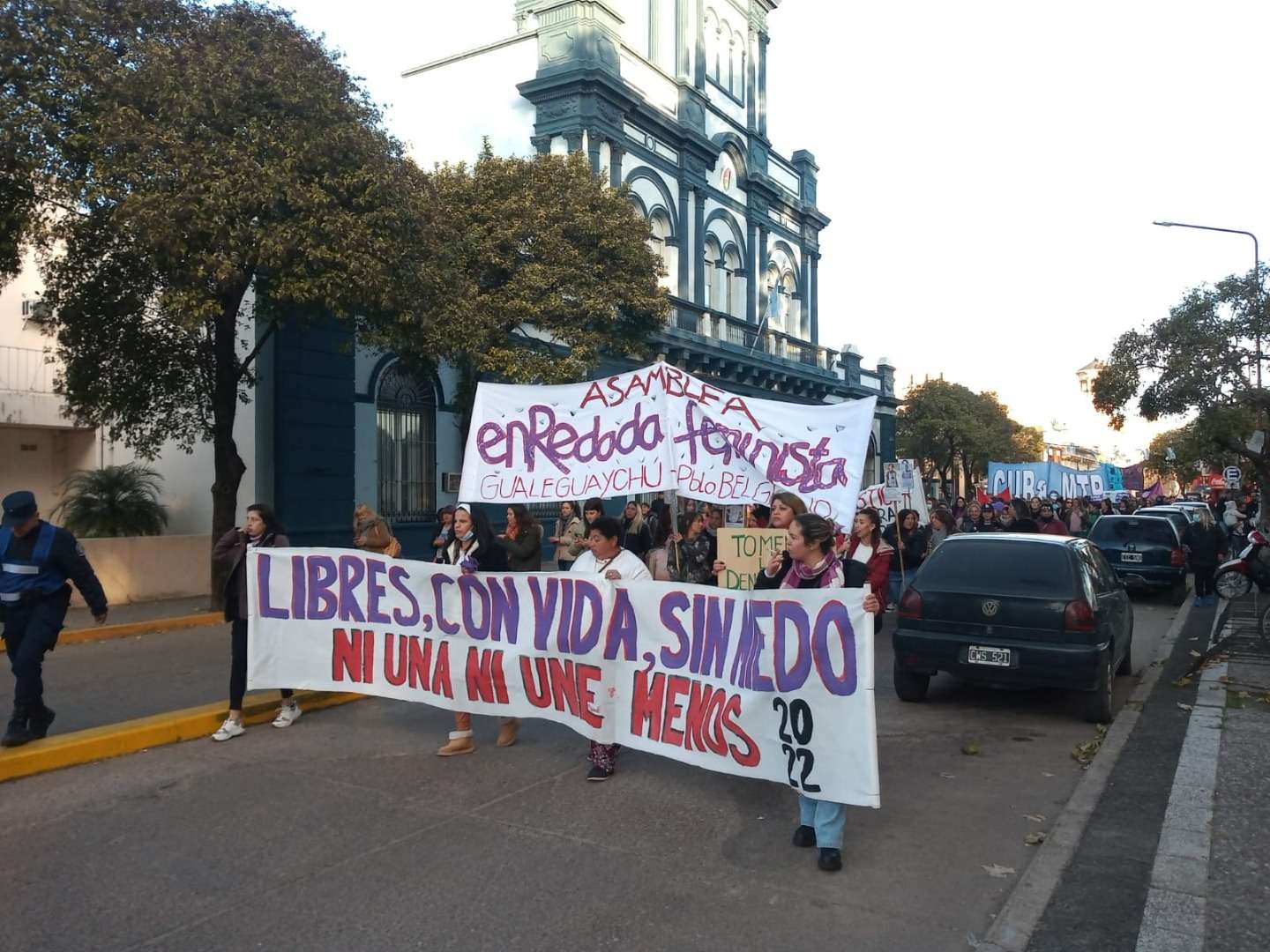 “Libres, con vida, sin miedo”: se realizó la marcha “Ni Una Menos” en Gualeguaychú