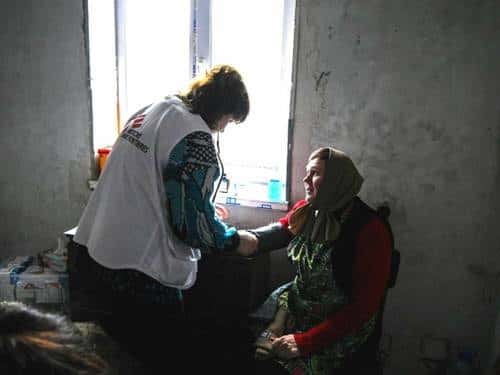 Médicos sin Fronteras y la guerra en Ucrania