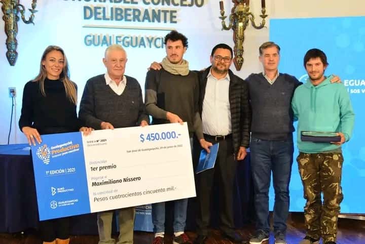 Se realizó el cierre de la primera edición del concurso Gualeguaychú Productiva