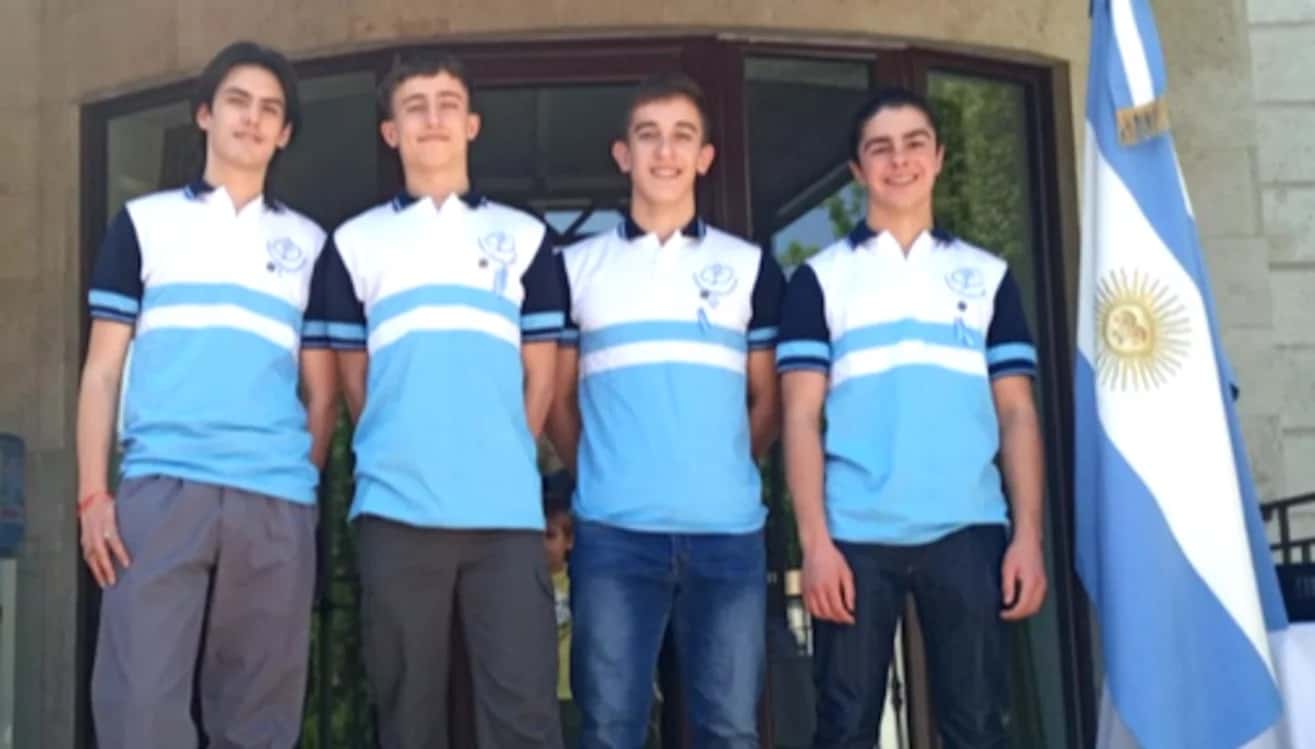 Cuatro estudiantes argentinos participan en la Olimpíada Mundial de Biología en Armenia