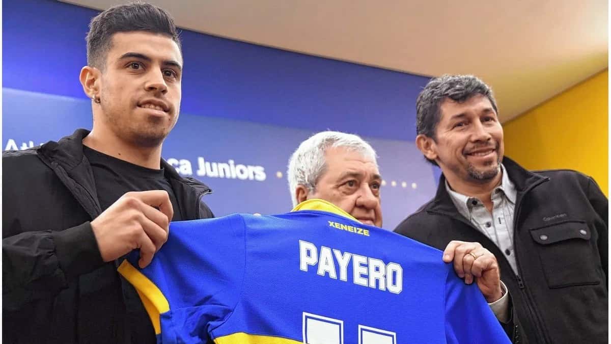 "Podía seguir en Europa pero me llamo Boca y no lo  dudé", dijo Martín Payero