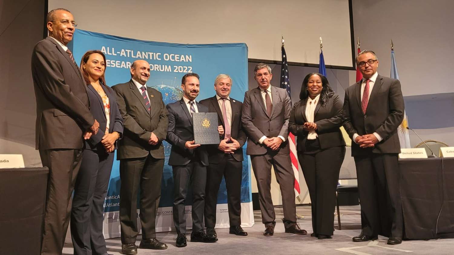 Argentina suscribió una declaración de alianza de investigación e innovación del Océano Atlántico