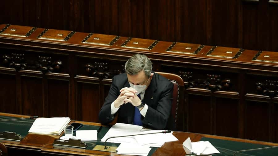 Italia se debate entre salvar al Gobierno de Draghi o llamar a elecciones