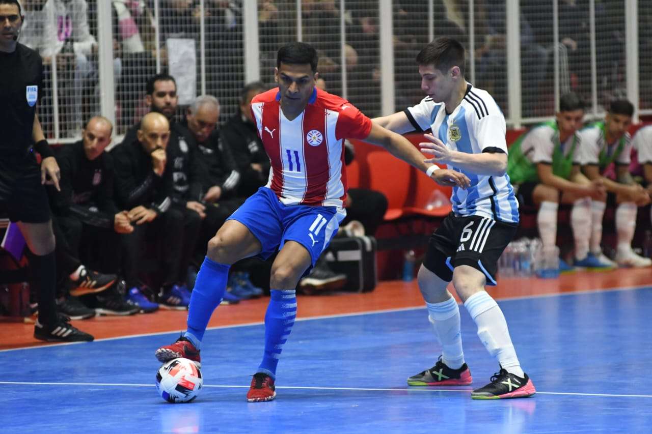 Turno de segundo amistoso del seleccionado de futsal ante Paraguay