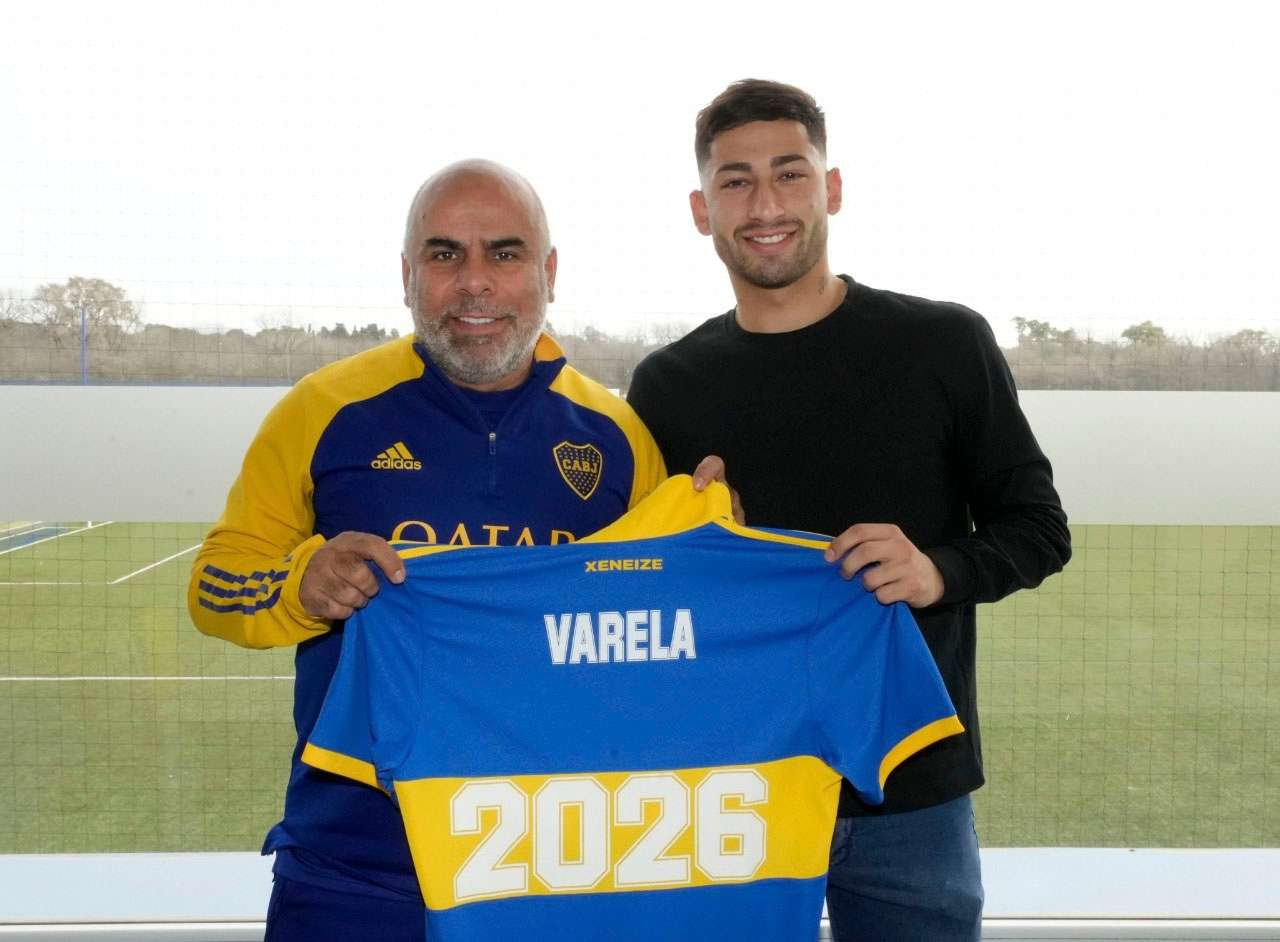 Boca llega a un acuerdo con Defensa por Frías y Alan Varela firma extensión de su contrato