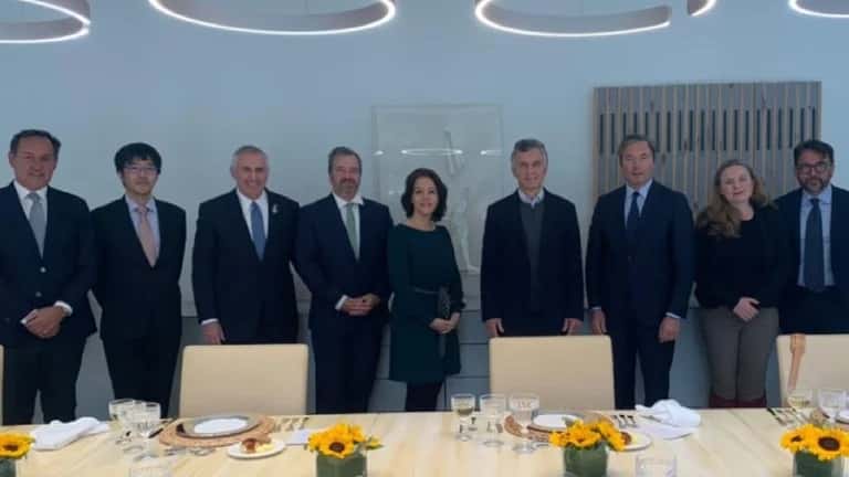 Mauricio Macri participó de un almuerzo con los embajadores del G7